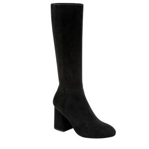 Silent D womens Dorothy Boot knee- high Stretch synthetic suede upper size6.5